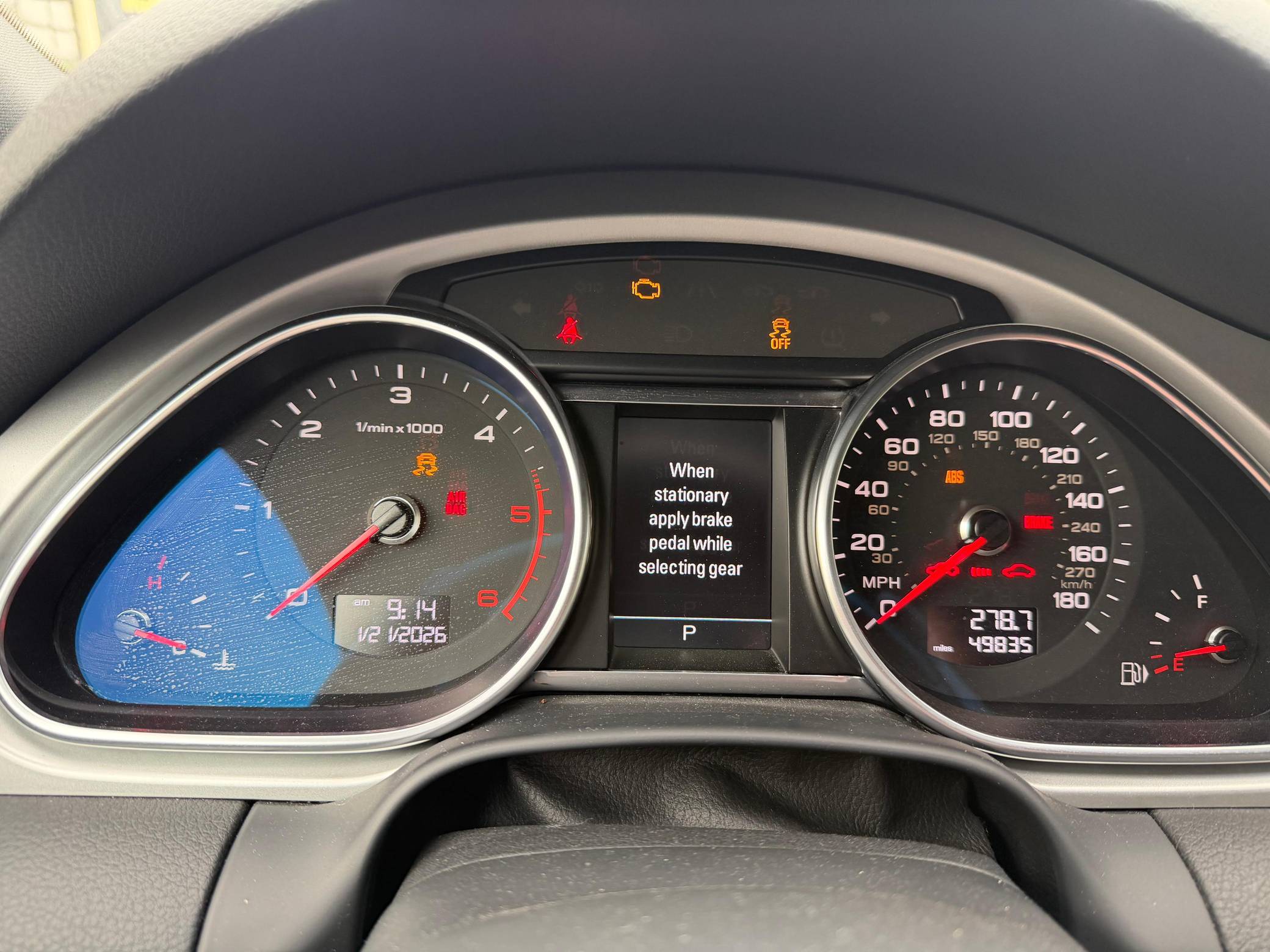 2014 Audi Q7 TDI Prestige Interior 12