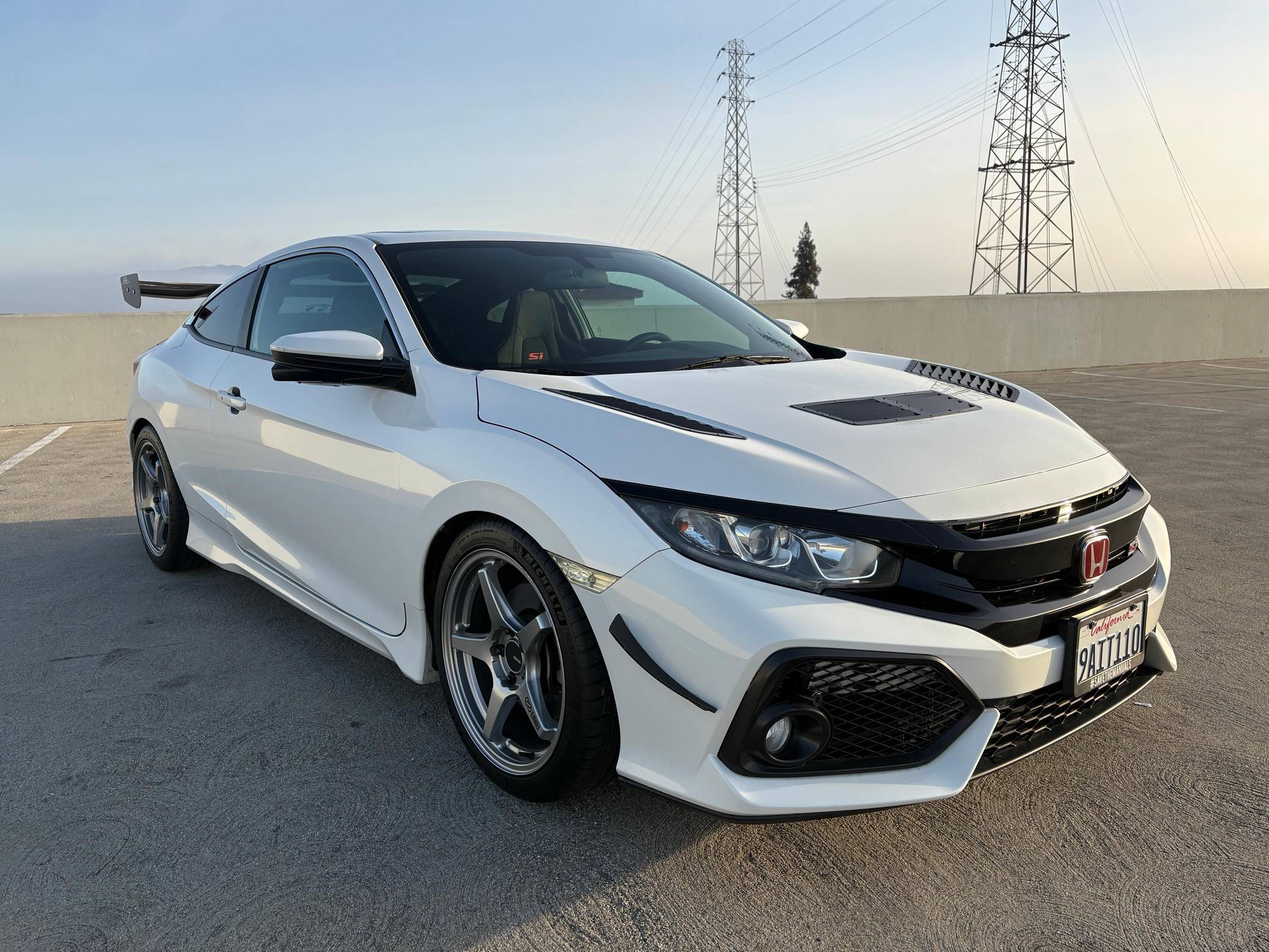 2019 Honda Civic Si Coupe Exterior 8