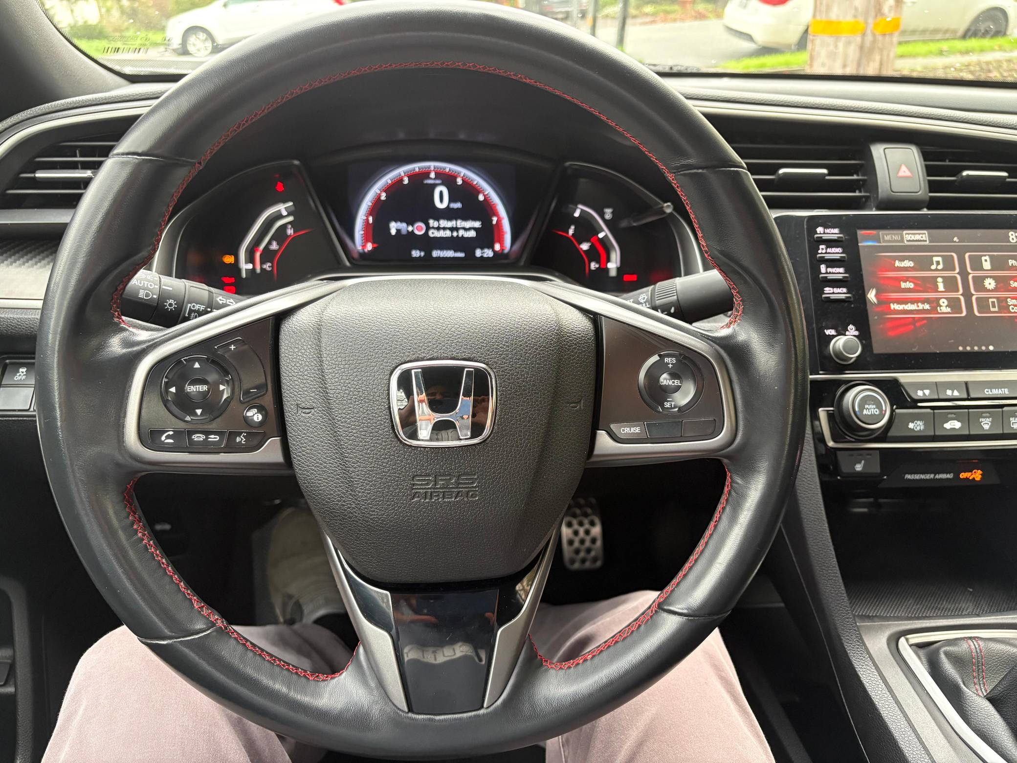 2019 Honda Civic Si Coupe Interior 10