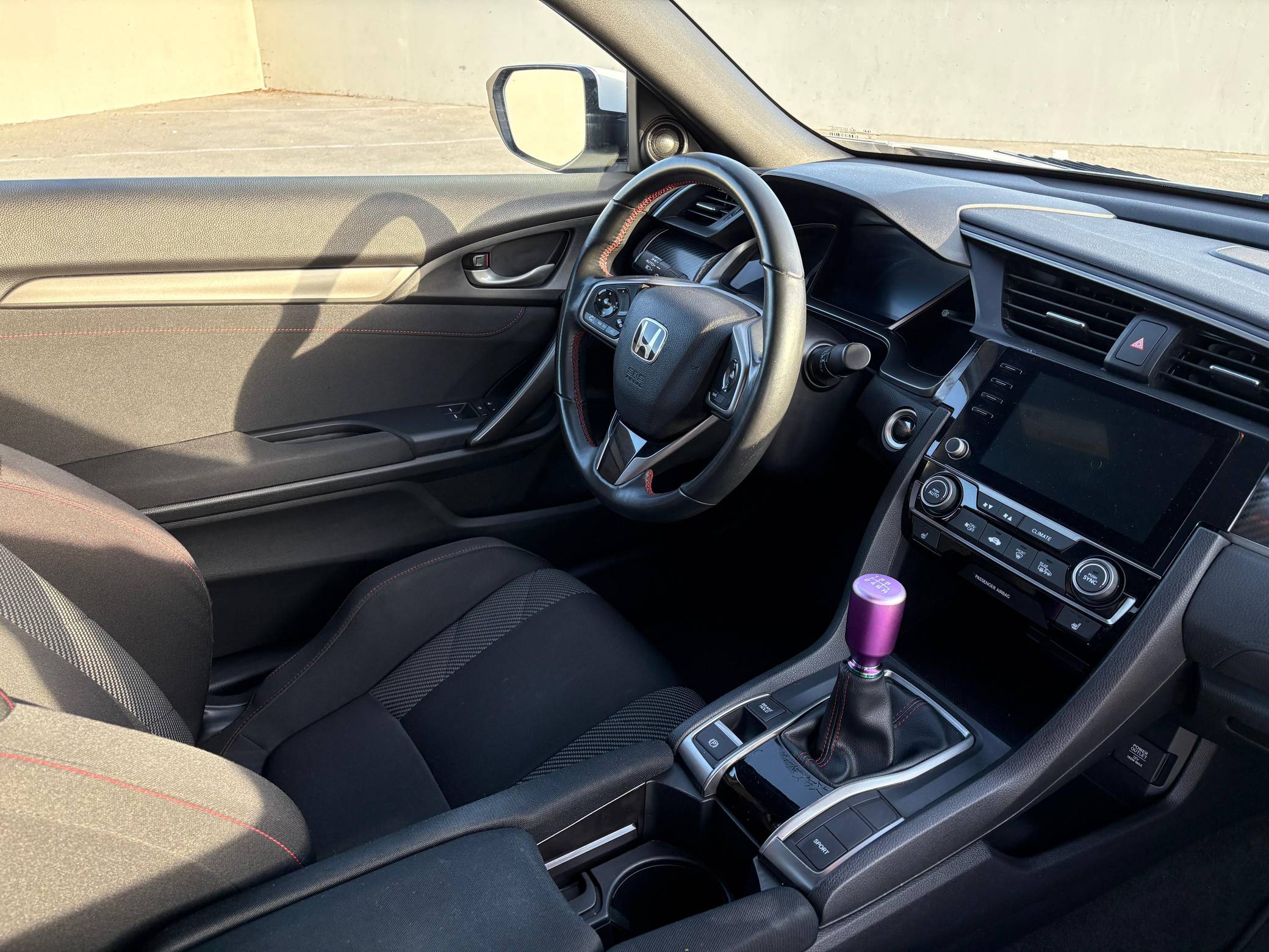 2019 Honda Civic Si Coupe Interior 13