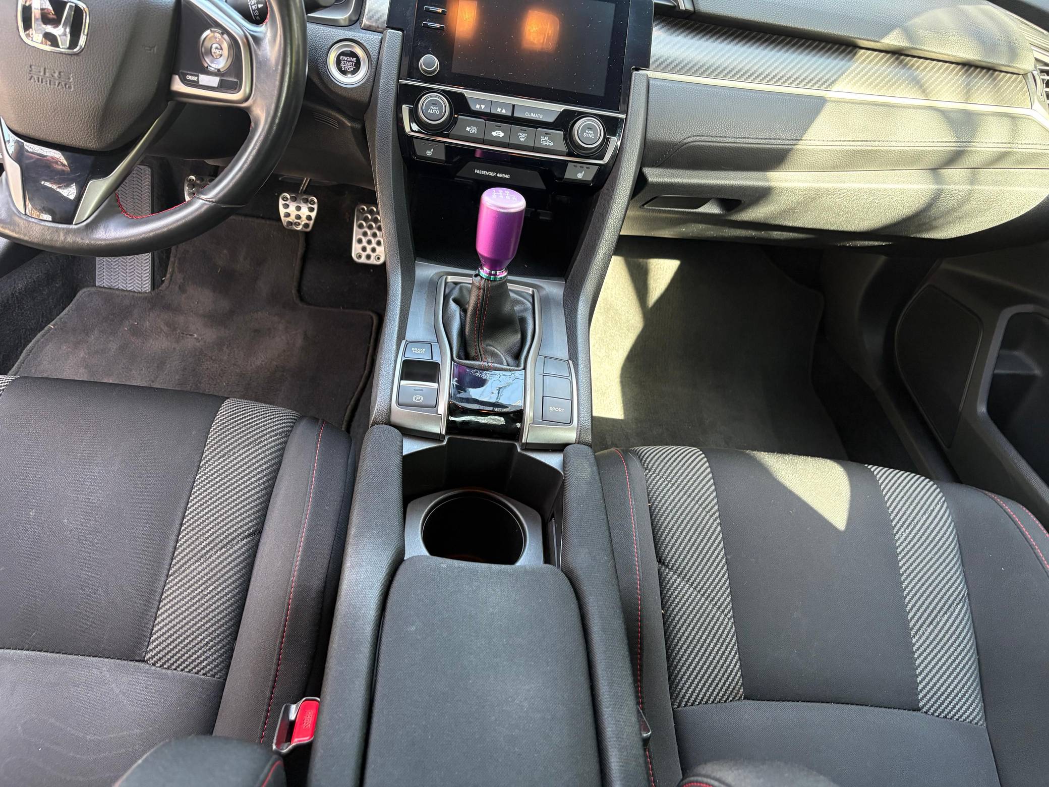 2019 Honda Civic Si Coupe Interior 15