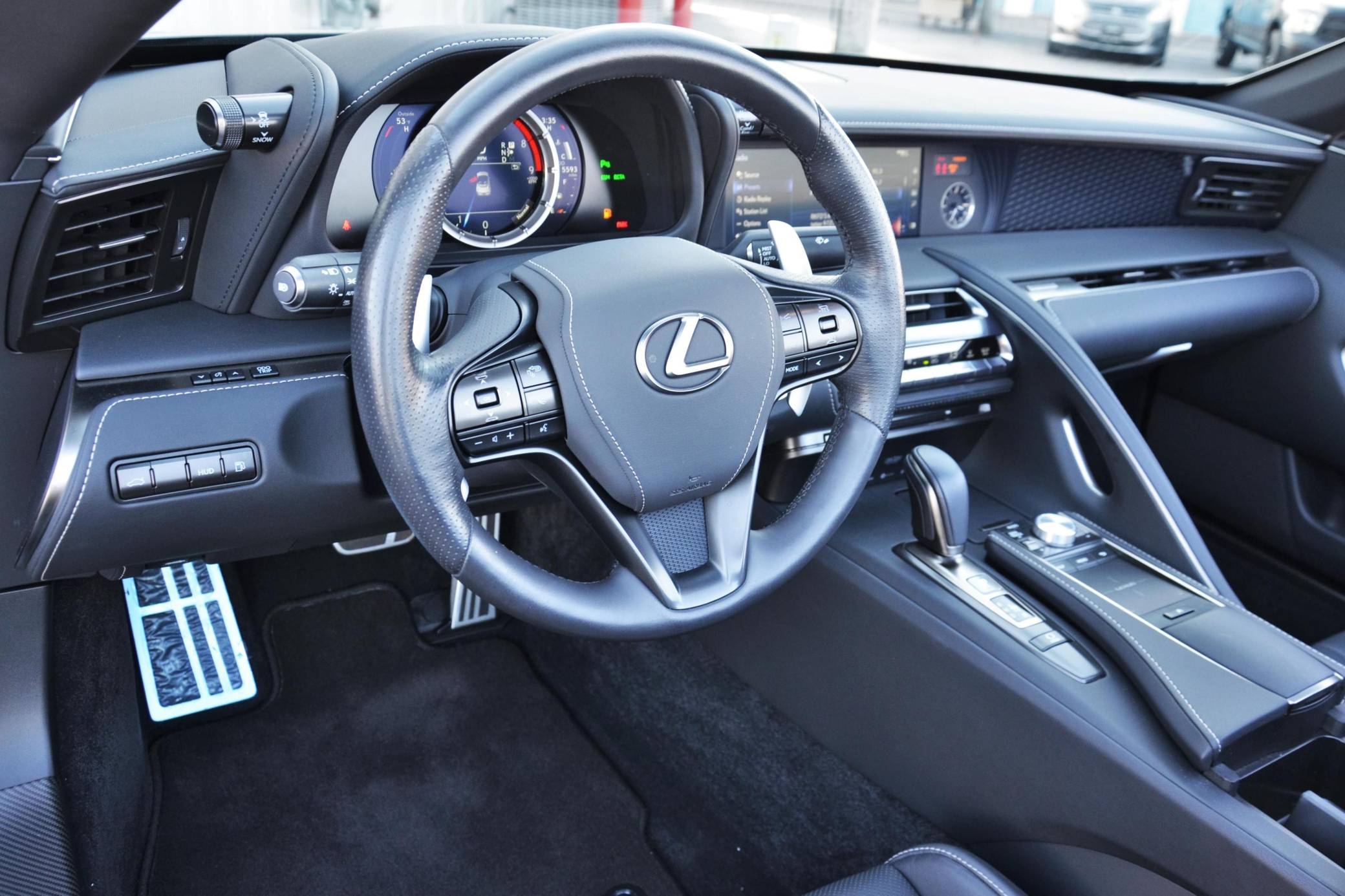 2021 Lexus LC 500 Convertible Interior 1