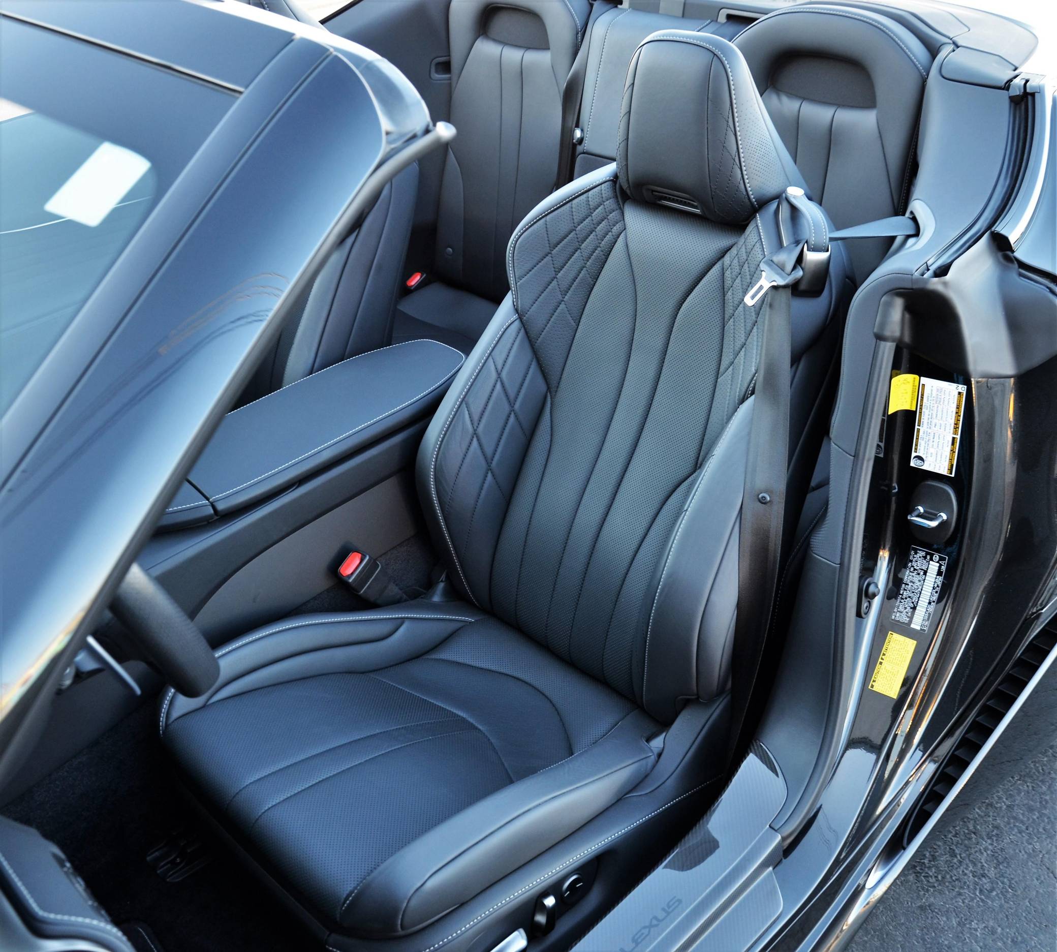 2021 Lexus LC 500 Convertible Interior 5