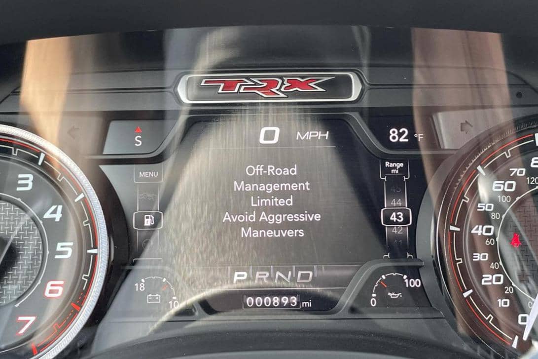 2022 Ram 1500 TRX 6x6 Conversion Interior 4