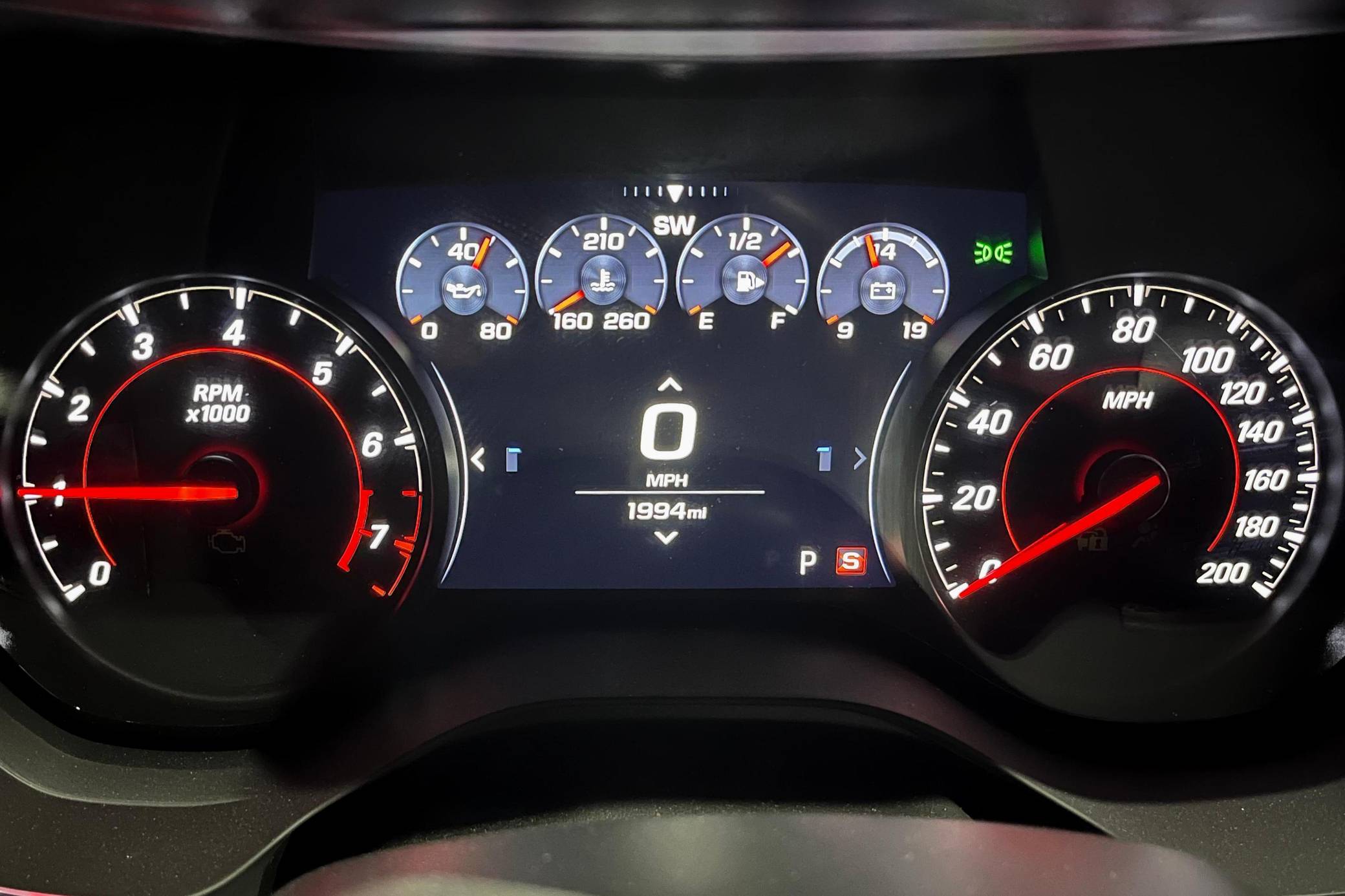 2023 Chevrolet Camaro 2SS Convertible Interior 4